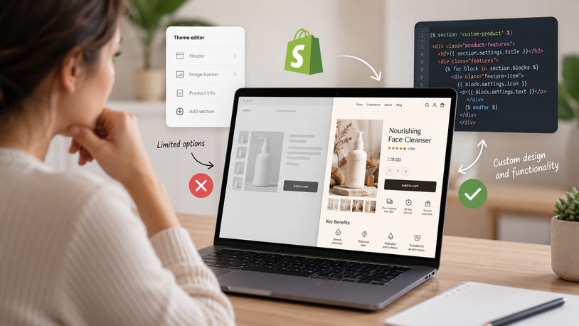 Kada kupljena Shopify tema više nije dovoljna?